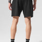 7" Double Take Shorts — Black