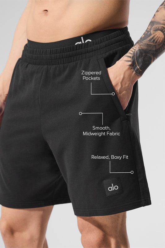 7" Double Take Shorts — Black