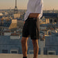 7" Double Take Shorts — Black