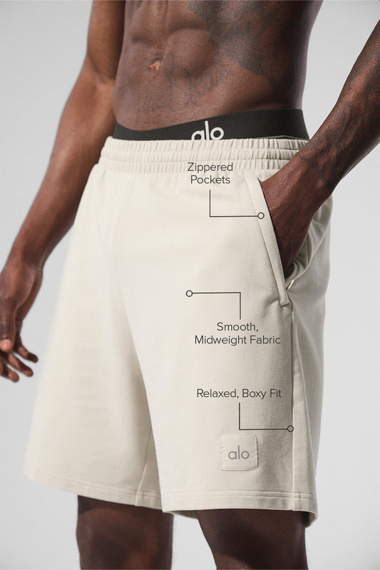 7" Double Take Shorts — Bone