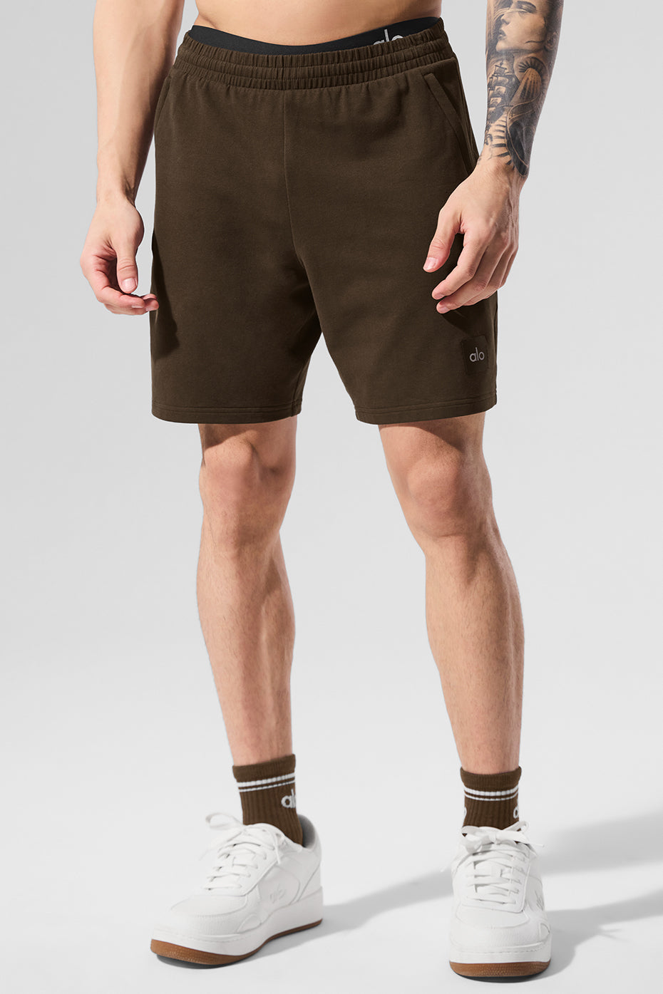 7" Double Take Shorts — Espresso