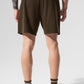 7" Double Take Shorts — Espresso