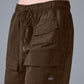 7" Crinkle Nylon Excursion Cargo Shorts — Espresso