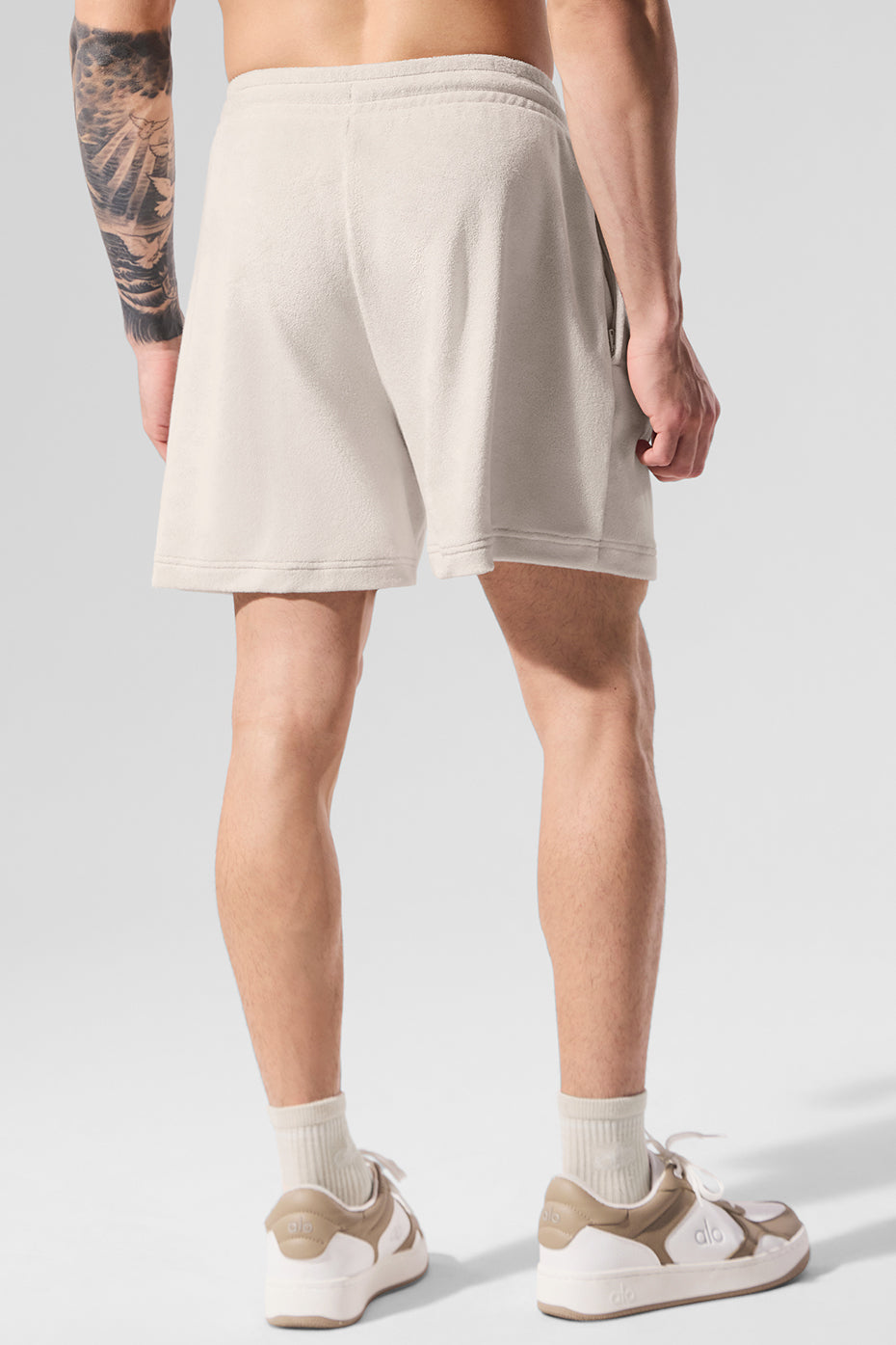 7" Coastal Terry Shorts — Bone