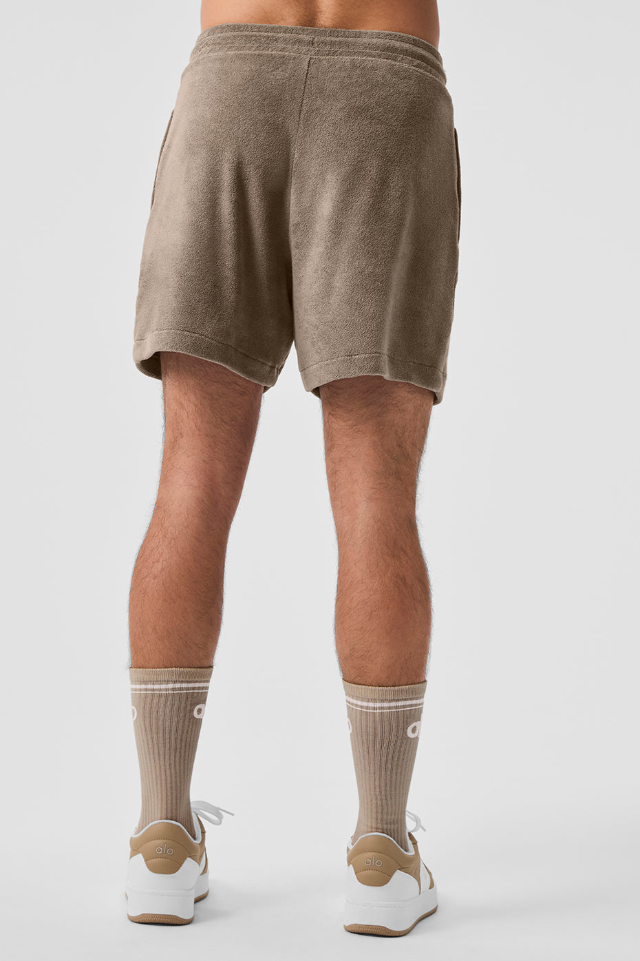 7" Coastal Terry Shorts — Gravel