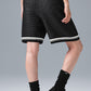 7" Sports Club Sweater Knit Basketball Shorts — Black