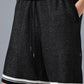 7" Sports Club Sweater Knit Basketball Shorts — Black