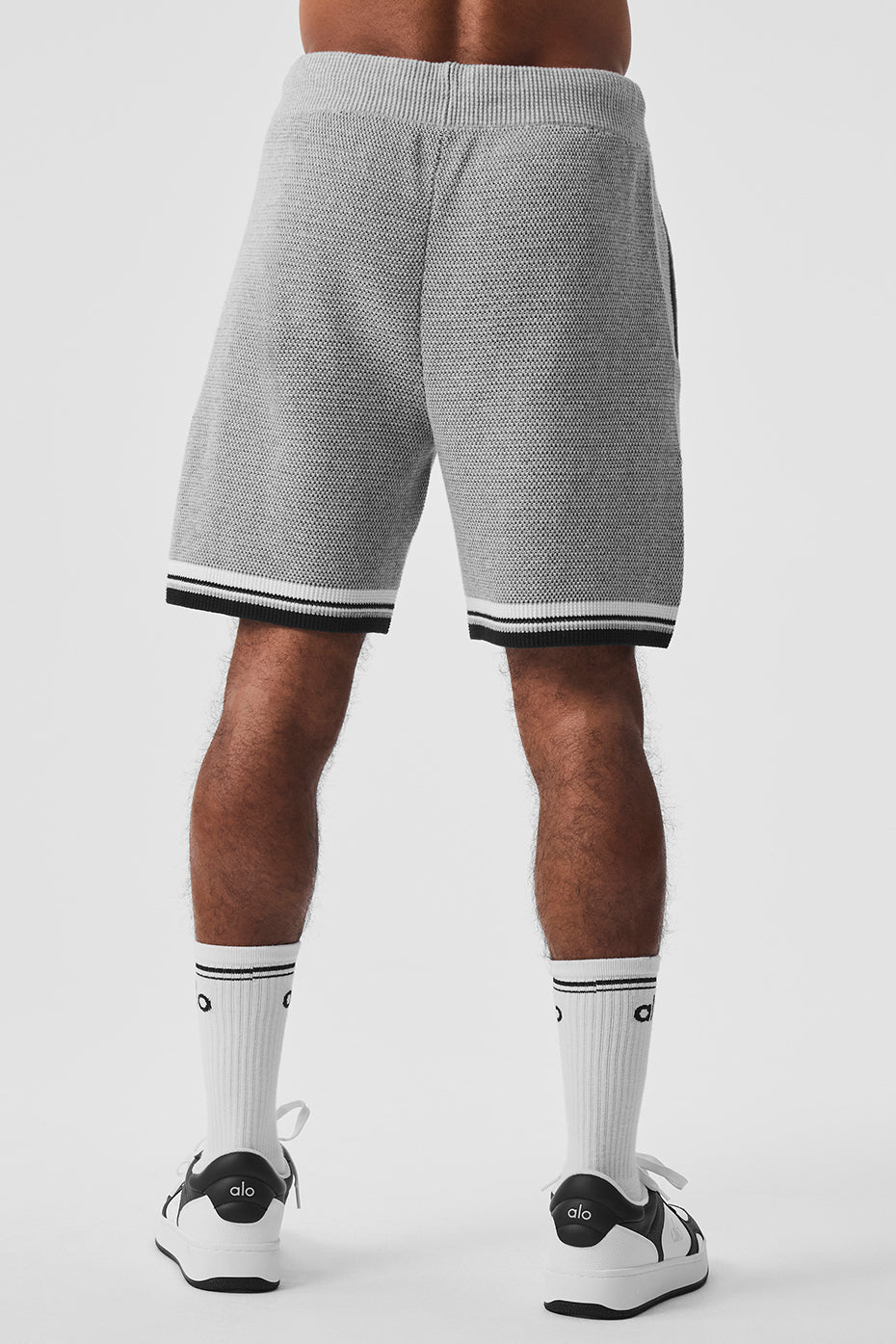 7" Sports Club Sweater Knit Basketball Shorts — Athletic Heather Grey