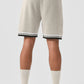 7" Sports Club Sweater Knit Basketball Shorts — Bone