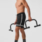 7" Key Mesh Basketball Shorts — Black