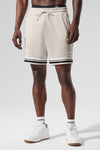 7" Key Mesh Basketball Shorts — Bone