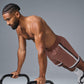 7" Key Mesh Basketball Shorts — Chestnut