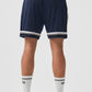 7" Key Mesh Basketball Shorts — Navy
