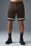 7" Key Mesh Basketball Shorts — Espresso