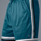 7" Key Mesh Basketball Shorts — Oceanic Teal