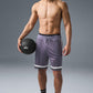 7" Key Mesh Basketball Shorts — Italian Plum