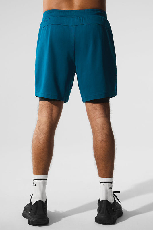 Conquer React 2 — In — 1 Performance Shorts — Eclipse Blue/Black
