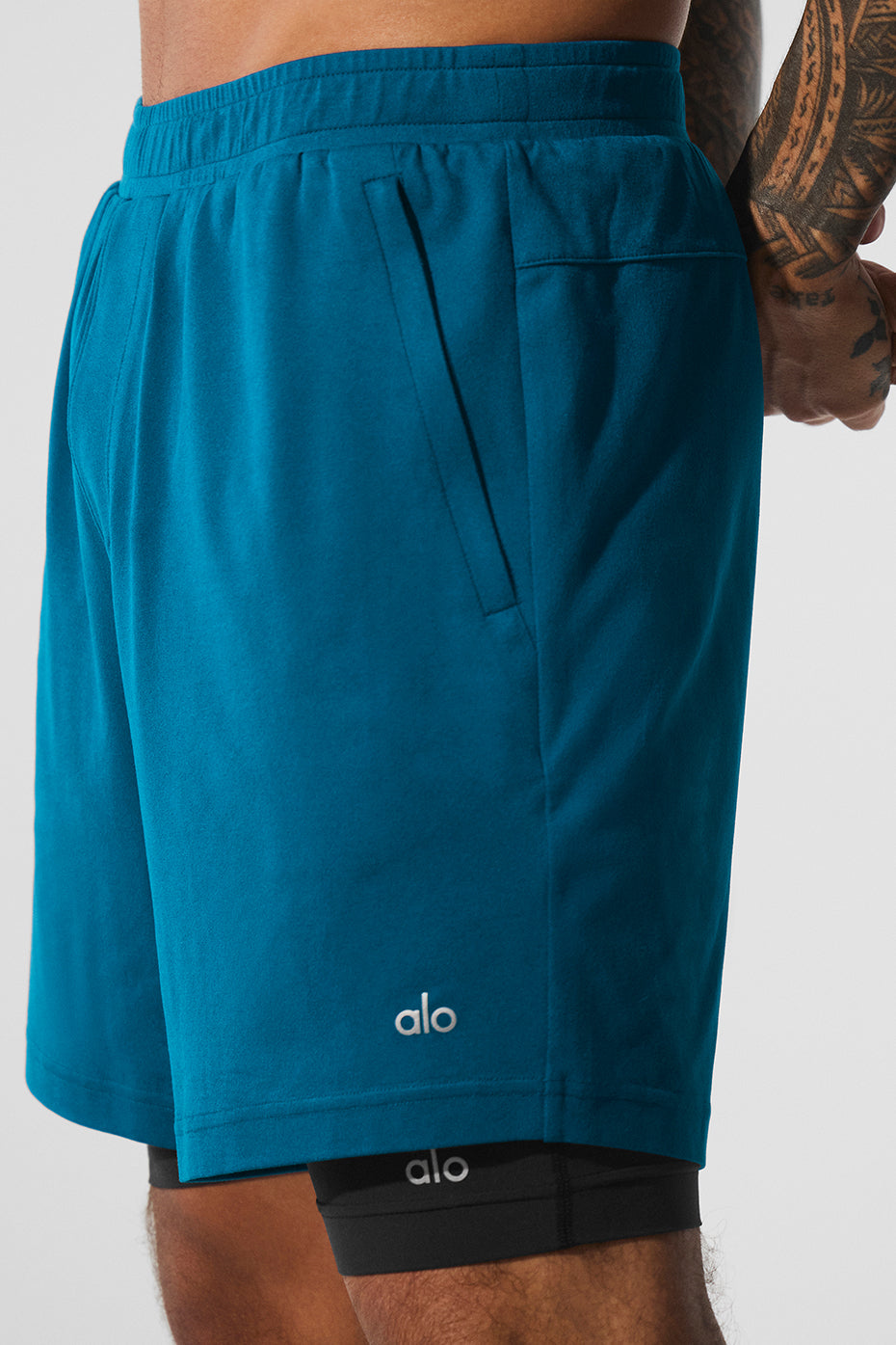 Conquer React 2 — In — 1 Performance Shorts — Eclipse Blue/Black