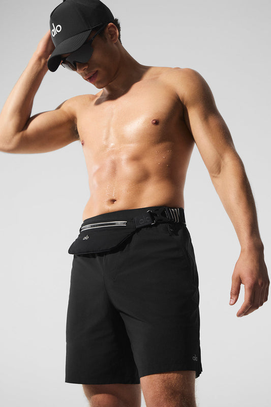 7" Repetition Shorts — Black