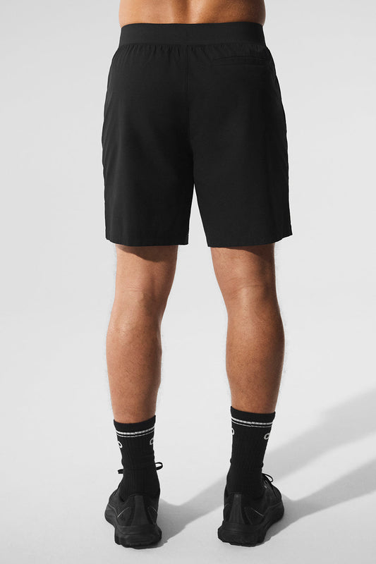 7" Repetition Shorts — Black