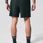 7" Repetition Shorts — Charcoal Green