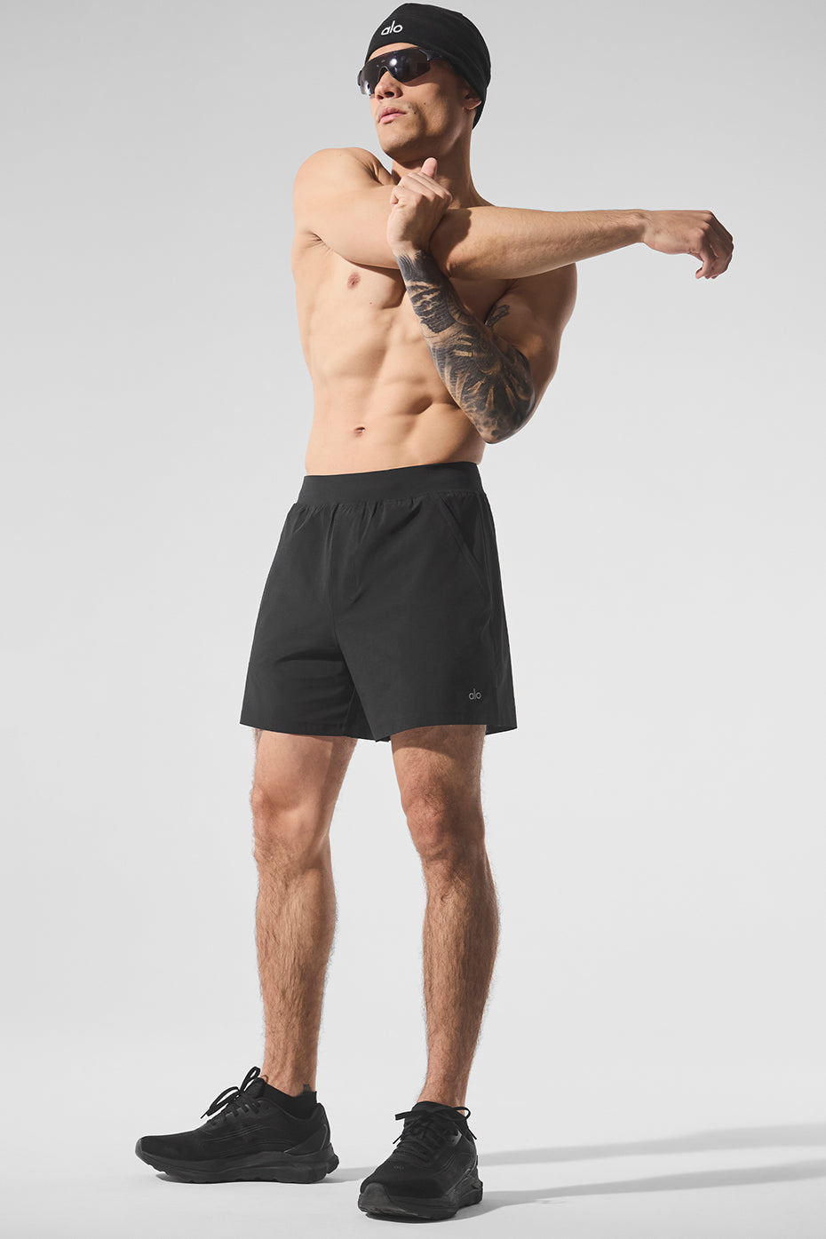 5" Repetition Shorts — Black