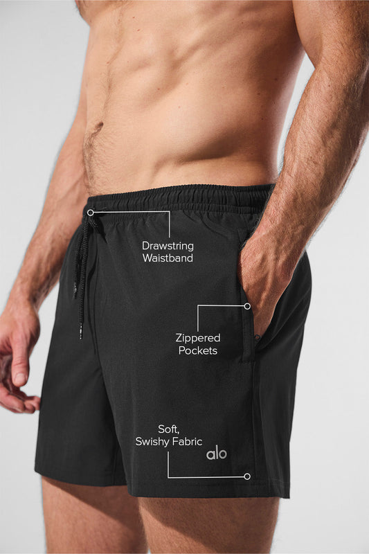5" Circuit Shorts — Black