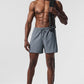 5" Circuit Shorts — Steel Grey