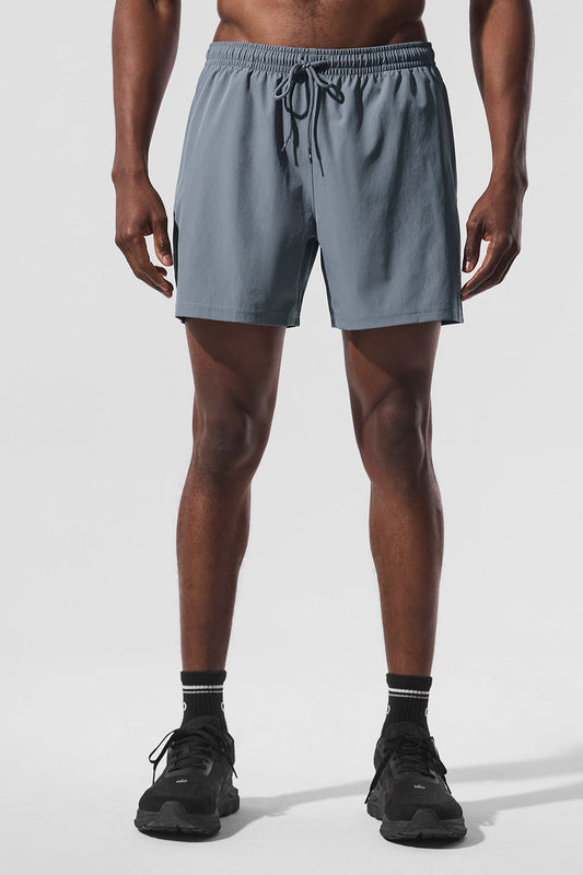 5" Circuit Shorts — Steel Grey