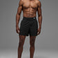 5" Traction Running Shorts — Black