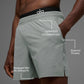 5" Traction Running Shorts — Lunar Grey