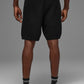 7" Sports Club Sweater Knit Shorts — Black