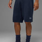 7" Sports Club Sweater Knit Shorts — Navy