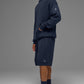 7" Sports Club Sweater Knit Shorts — Navy