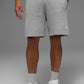 7" Sports Club Sweater Knit Shorts — Athletic Heather Grey
