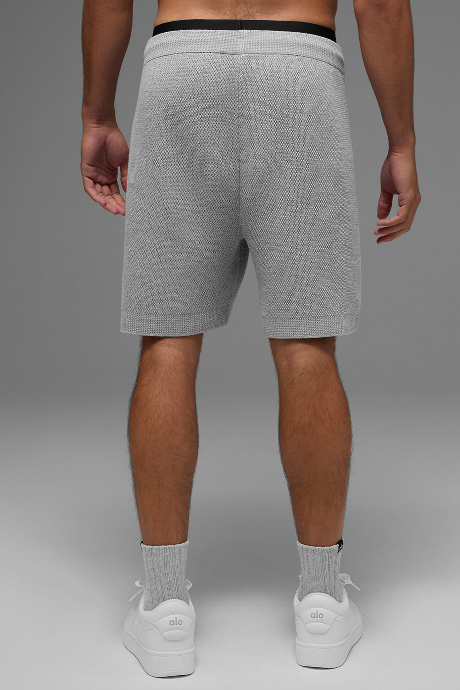 7" Sports Club Sweater Knit Shorts — Athletic Heather Grey