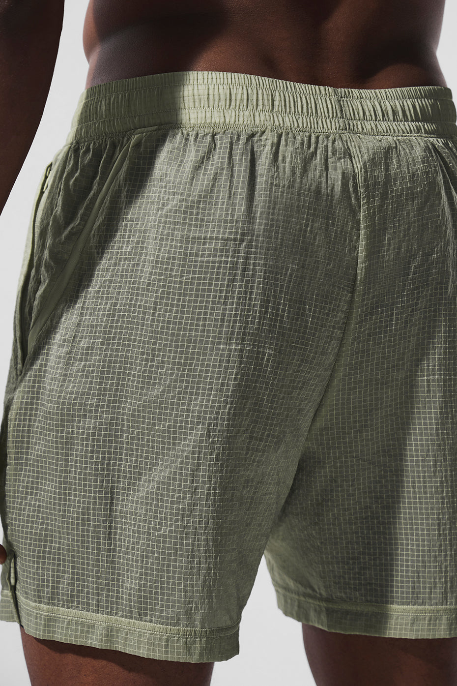 5" Game Time Ripstop 2 — In — 1 Shorts — Limestone/Black