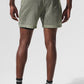 5" Game Time Ripstop 2 — In — 1 Shorts — Limestone/Black