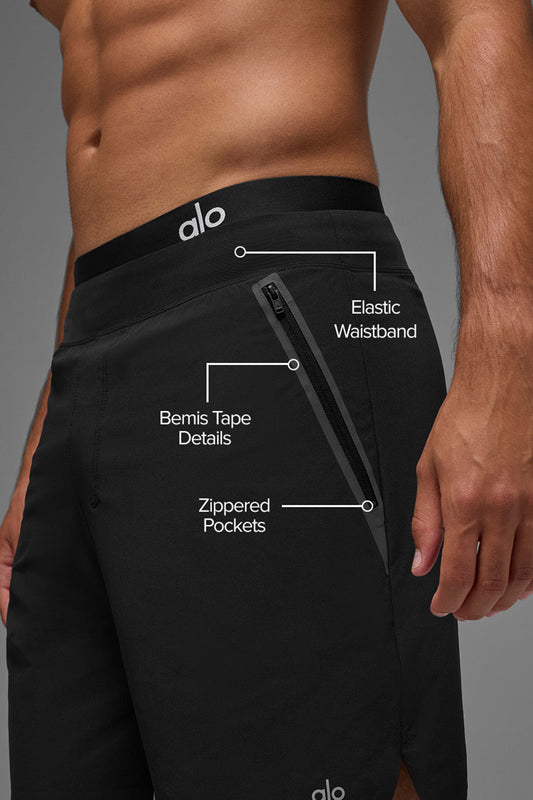 7" Repetition Pro Shorts — Black
