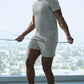 5" Traction Running Shorts — Lunar Grey