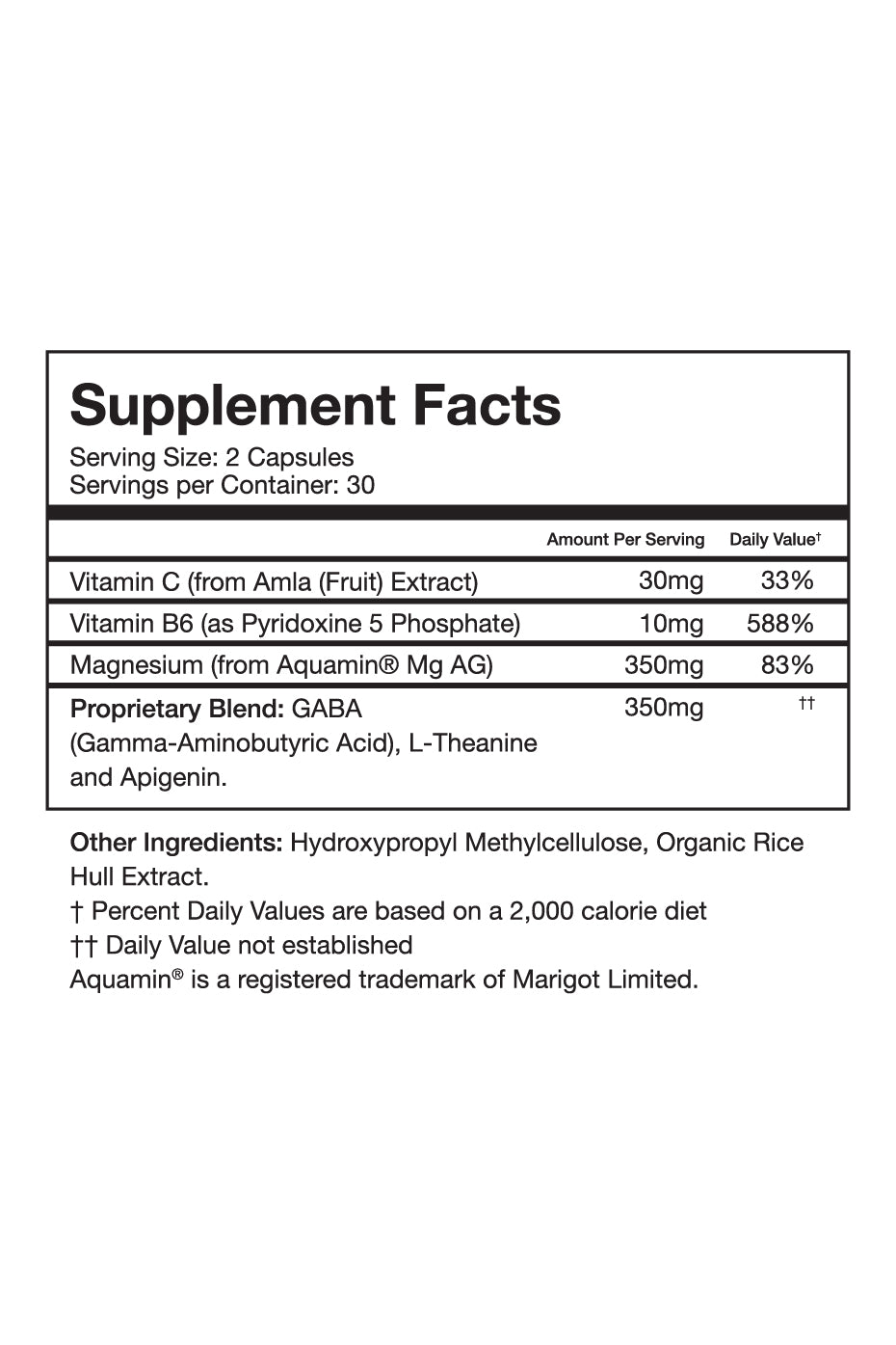 Sweet Sleep Capsule — 60 Pack