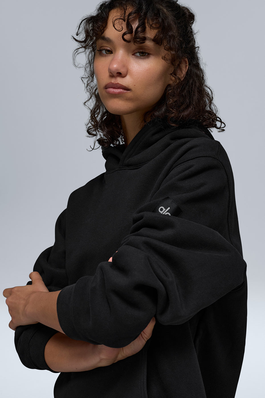 Renown Heavy Weight Hooded Sweatshirt — Black
