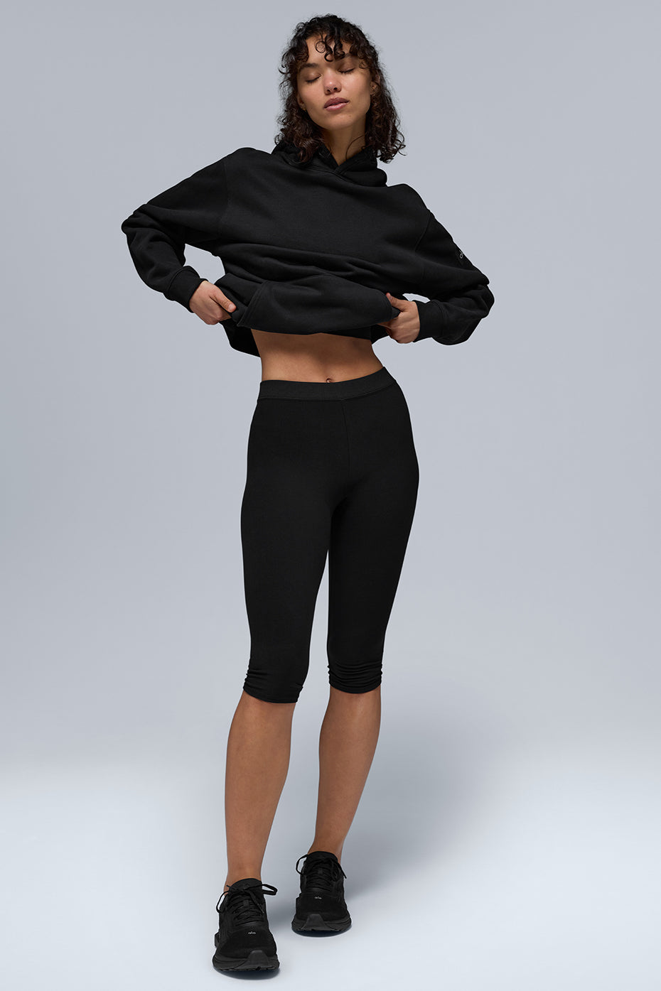 Renown Heavy Weight Hooded Sweatshirt — Black