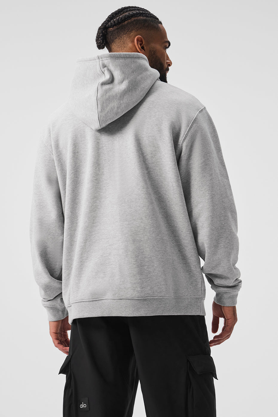 Renown Heavy Weight Hooded Sweatshirt — Athletic Heather Grey