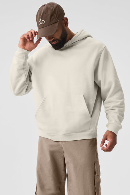 Renown Heavy Weight Hooded Sweatshirt — Bone