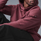 Renown Heavy Weight Hooded Sweatshirt — Burgundy Truffle