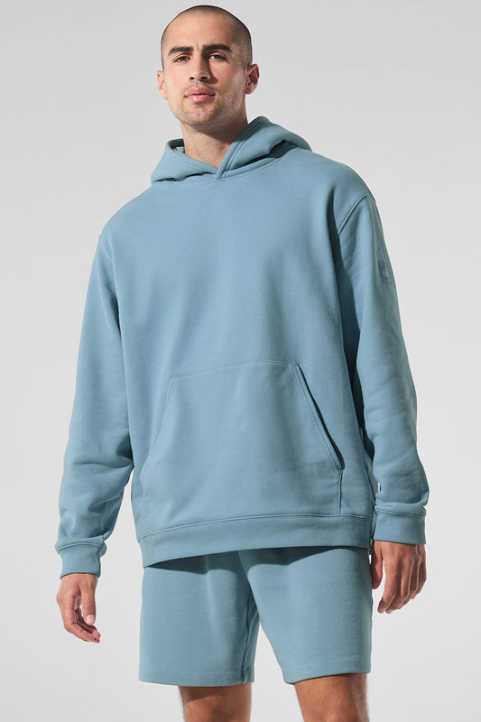 Renown Heavy Weight Hooded Sweatshirt — Celestial Blue