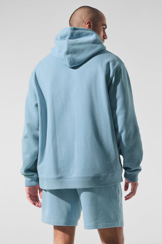 Renown Heavy Weight Hooded Sweatshirt — Celestial Blue