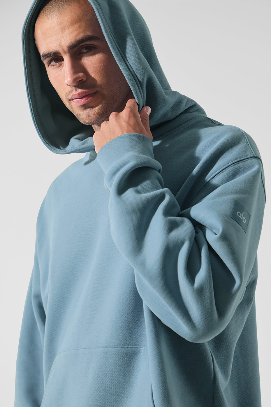 Renown Heavy Weight Hooded Sweatshirt — Celestial Blue