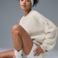 Renown Heavy Weight Crew Neck Crew Sweatshirt — Bone